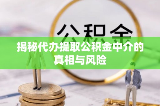 郯城揭秘代办提取公积金中介的真相与风险