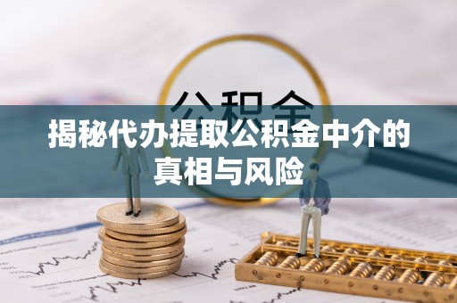 郯城揭秘代办提取公积金中介的真相与风险