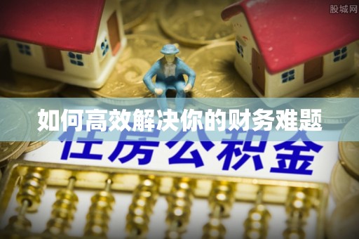 郯城如何高效解决你的财务难题