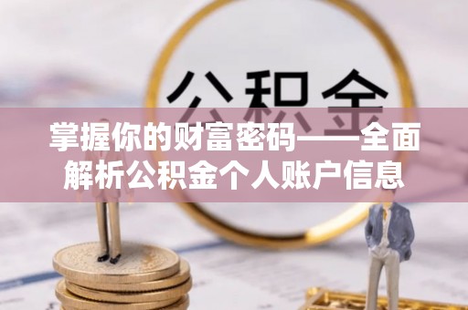 郯城掌握你的财富密码——全面解析公积金个人账户信息
