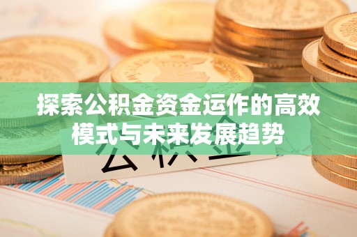 郯城探索公积金资金运作的高效模式与未来发展趋势