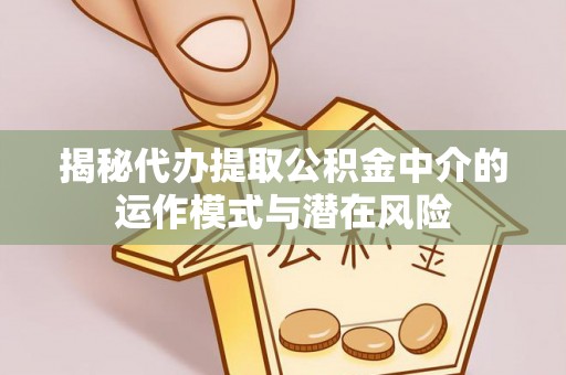郯城揭秘代办提取公积金中介的运作模式与潜在风险