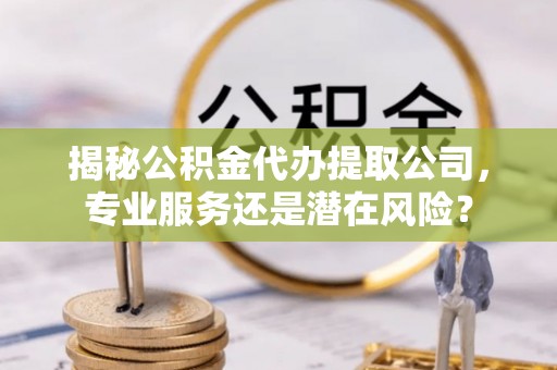 郯城揭秘公积金代办提取公司，专业服务还是潜在风险？