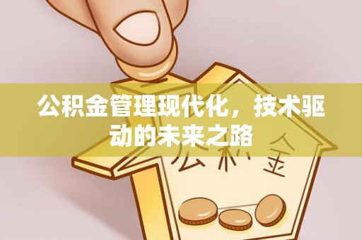 郯城公积金管理现代化，技术驱动的未来之路